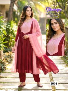 Desi kudi shanaya 3pcs wholesale kurti app for beginners
